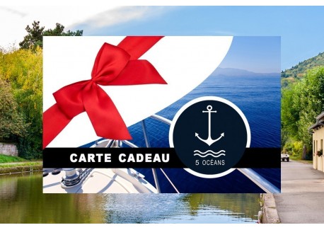 Permis côtier + fluvial Nice - Carte cadeau à imprimer